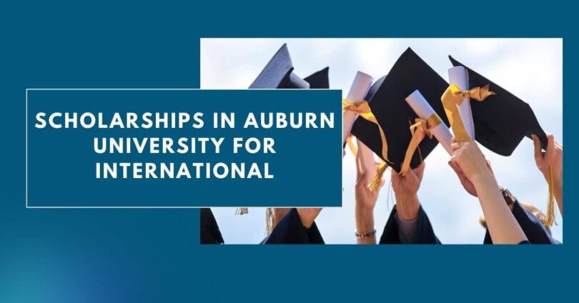 Auburn University Scholarships For International Students