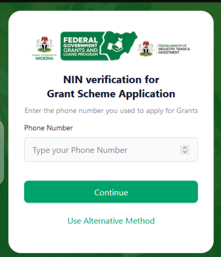 Apply Now: FG Grant, Loan Portal is Open Again