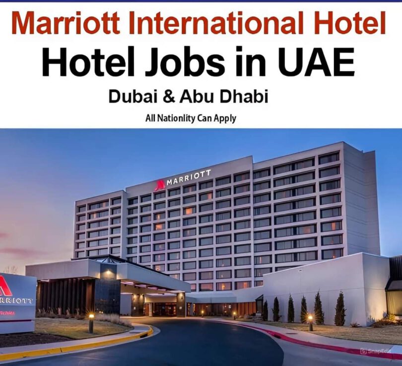 Marriott Hotel Jobs, Eligibility, Visa Requirement, How to Apply, Deadline