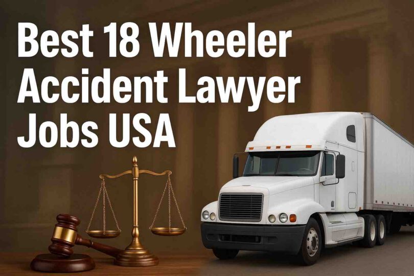 Best 18 Wheeler Accident Lawyer Job in USA
