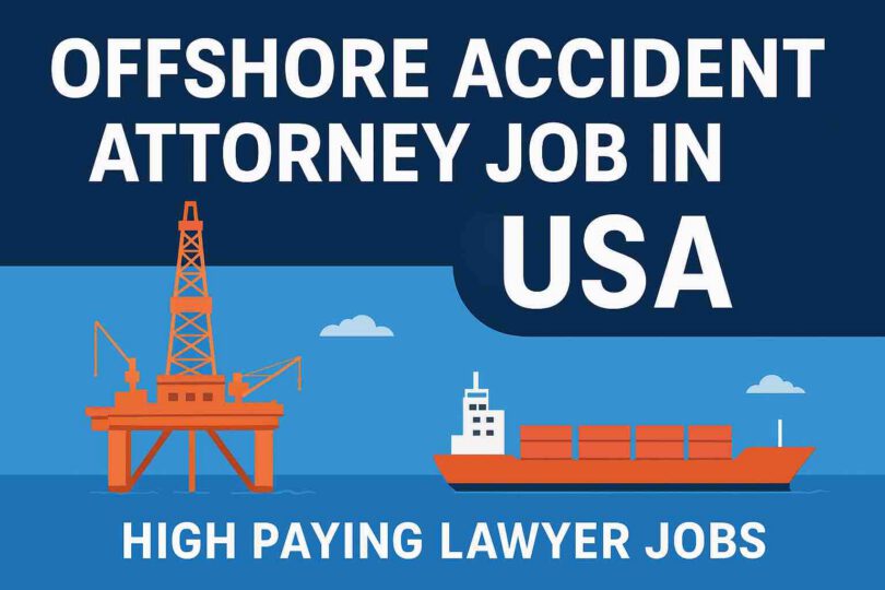 Offshore Accident Attorney Job in USA